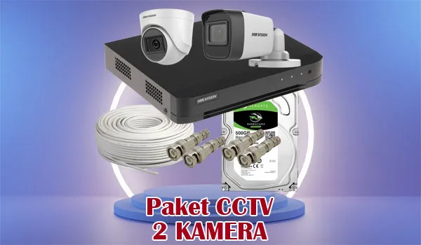 Harga Paket CCTV 2 Kamera